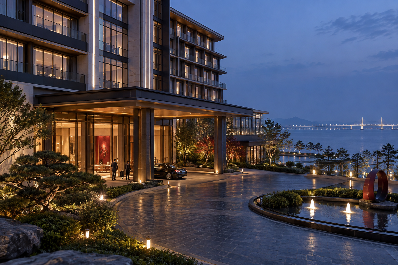 Hangzhou Bay Hyatt Hotel — representative project imagery