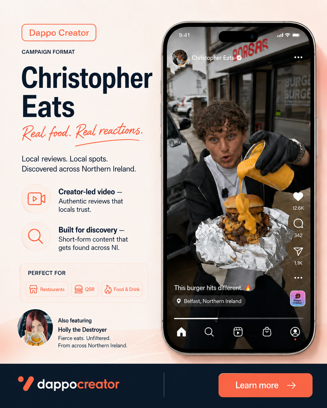 Christopher Eats campaign concept