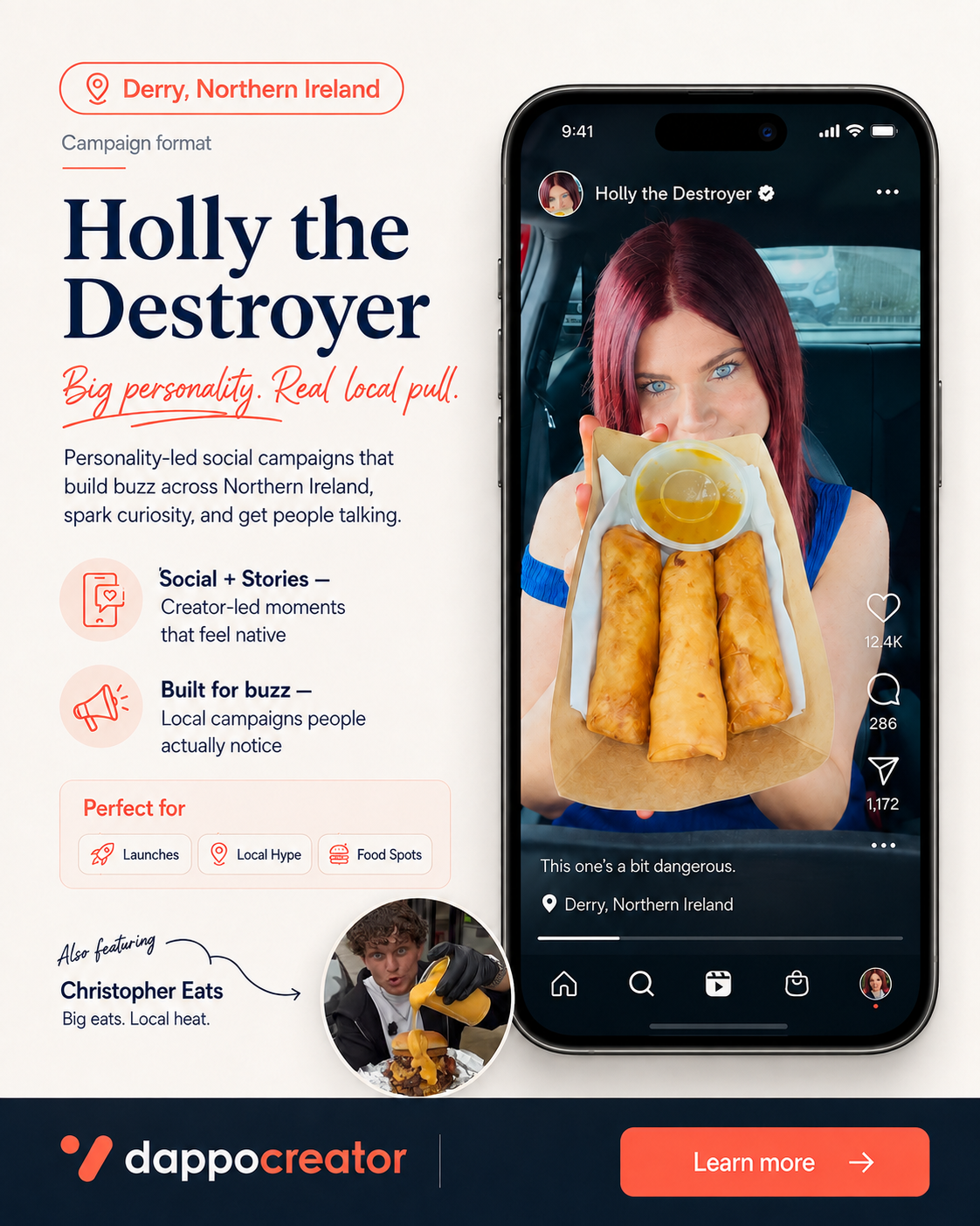 Holly the Destroyer Dappo Creator campaign