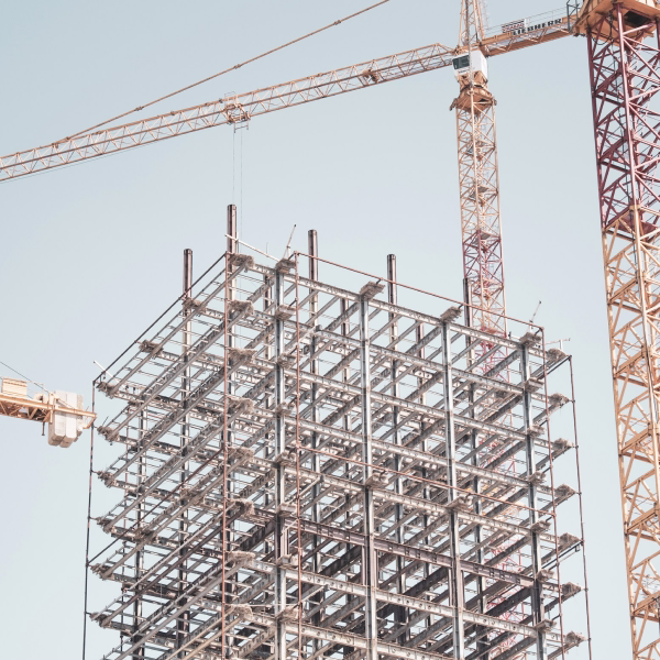 A building under construction