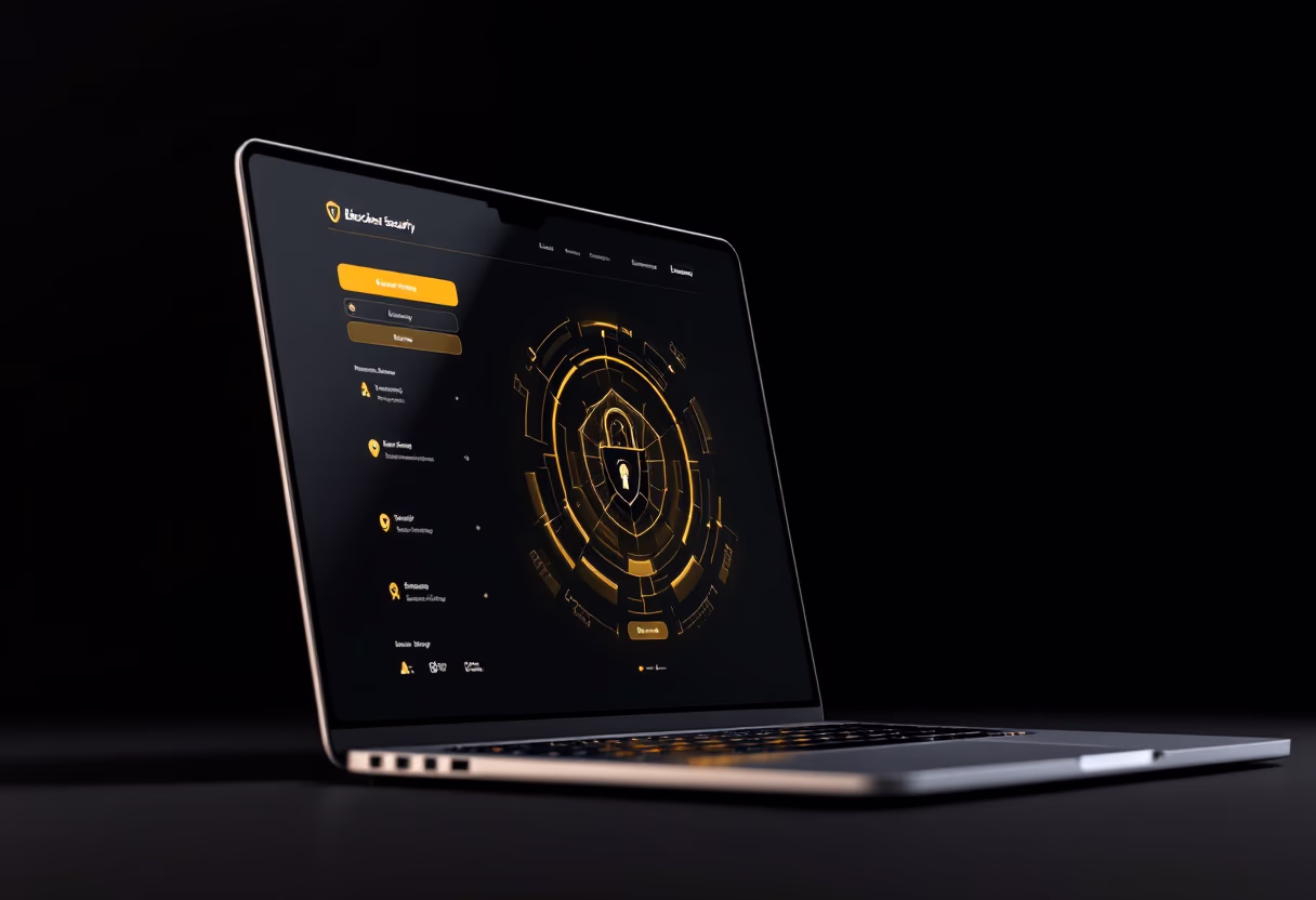 [interface] image of blockchain security setup