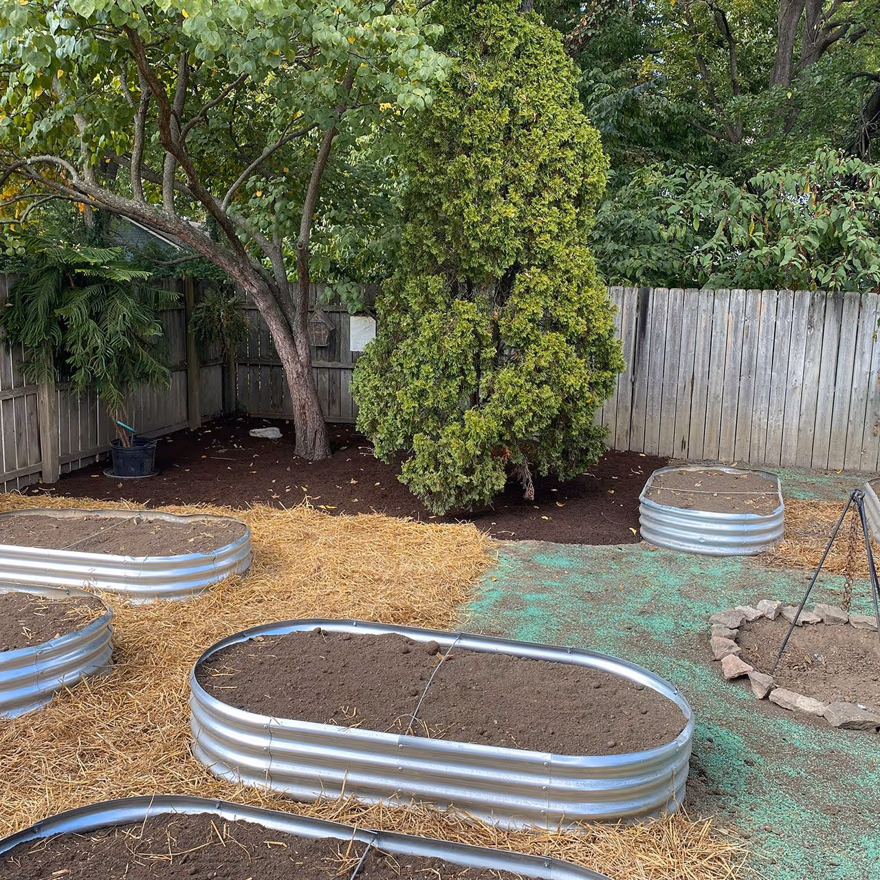 Professional flower bed installation and cleanup by PerfaCut Lawn and Landscape