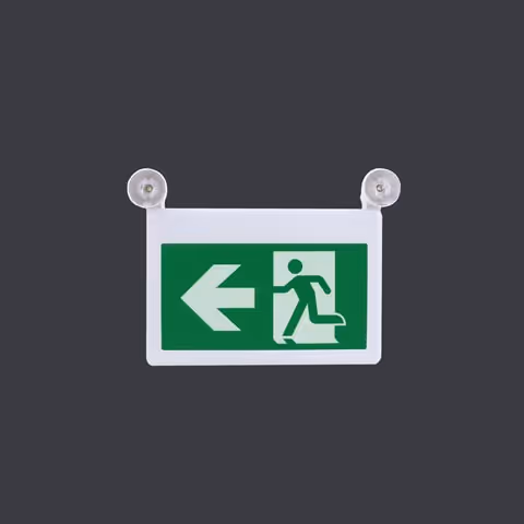 SD-10023 Running Man Sign Plastic Combo