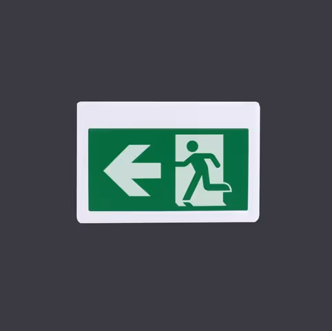 SD-10024 Running Man Sign Plastic