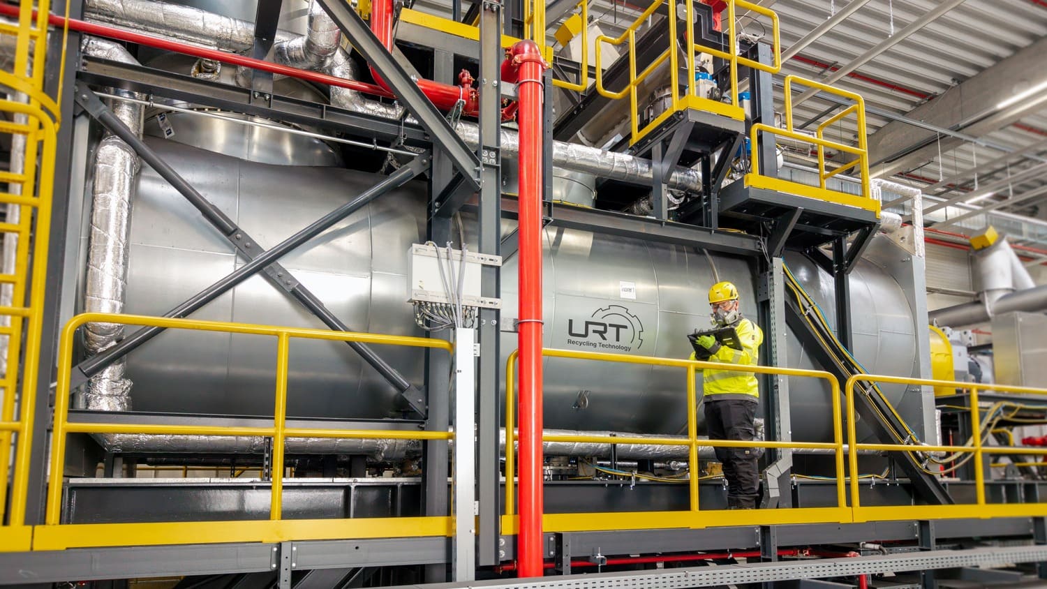 Industrial recycling plant from URT Recycling Technology