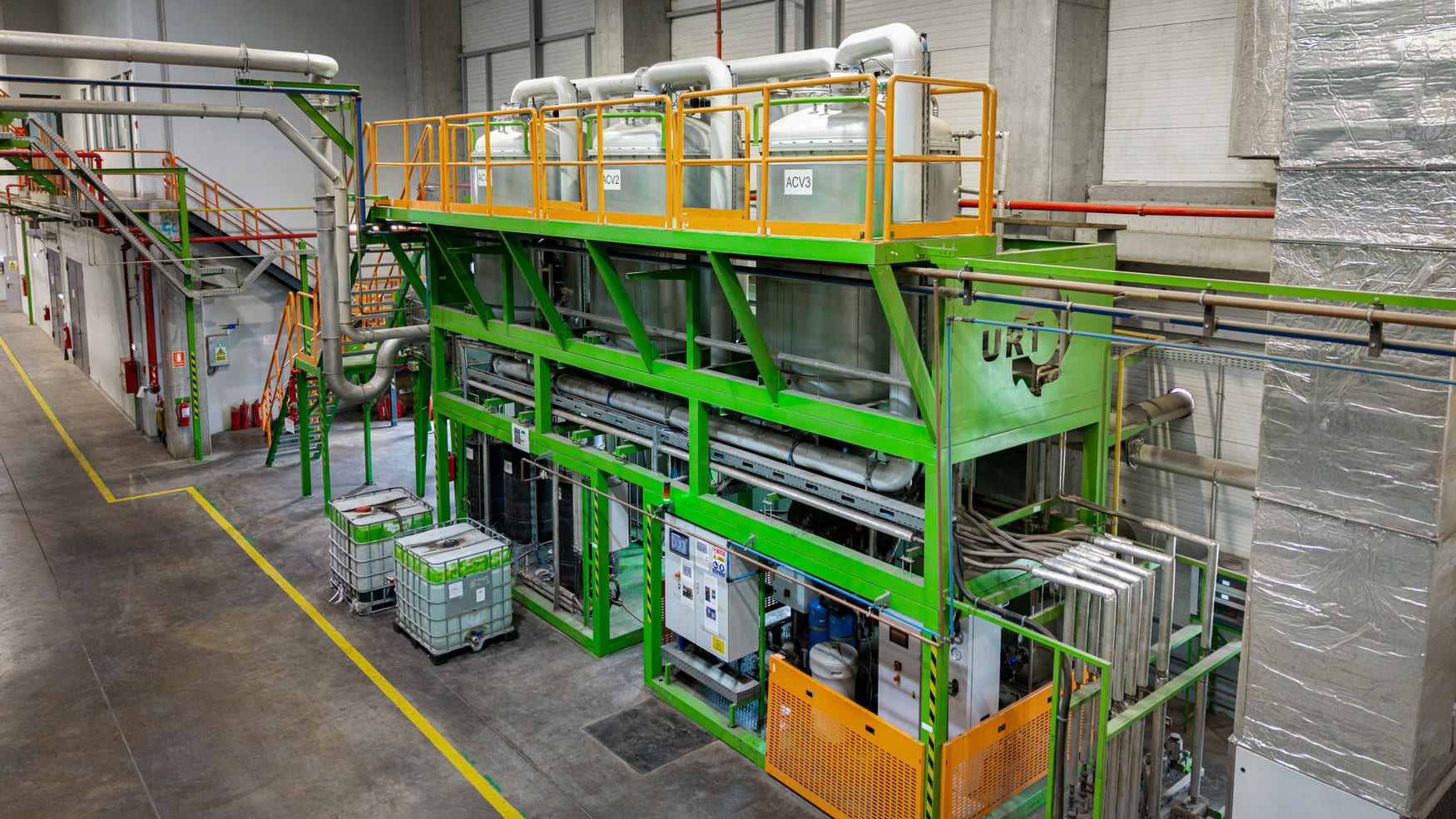 Recycling plant by URT Recycling Technology