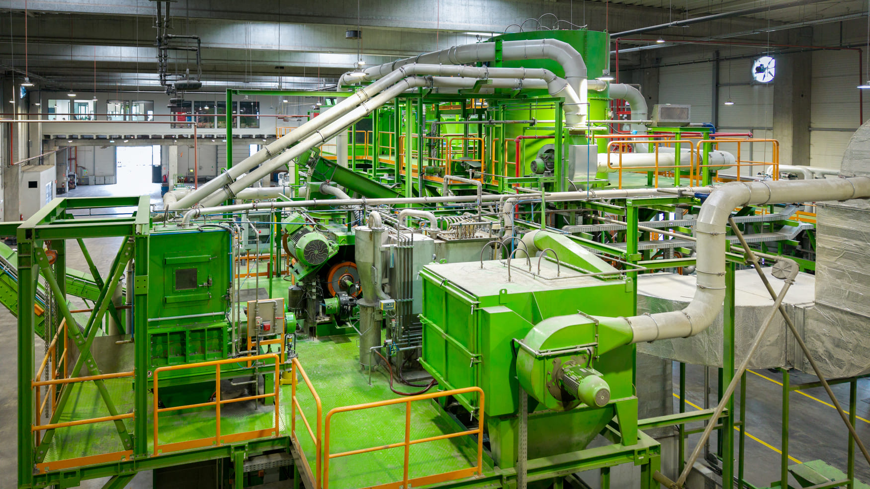 Recycling plant project realized by URT