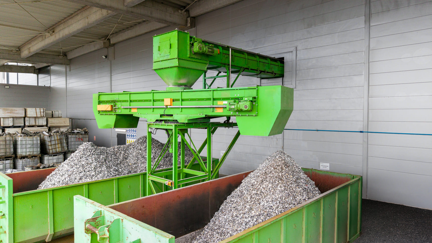 Industrial recycling plant from URT Recycling Technology