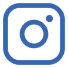 Instagram app icon in blue.