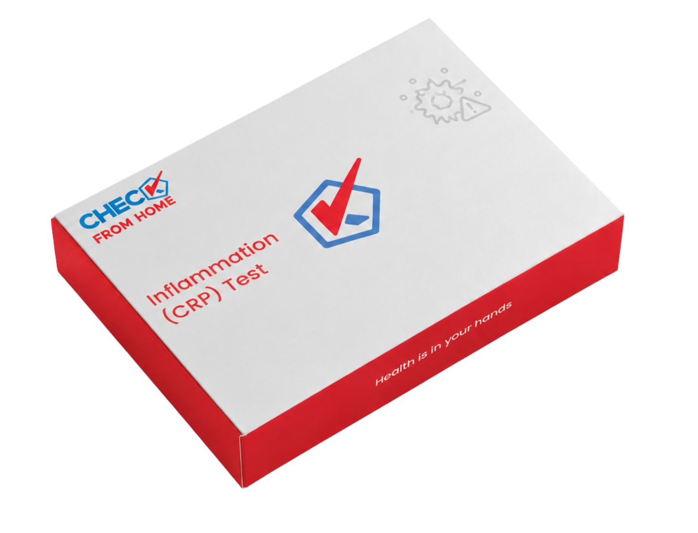 Check From Home Inflammation CRP home blood test kit