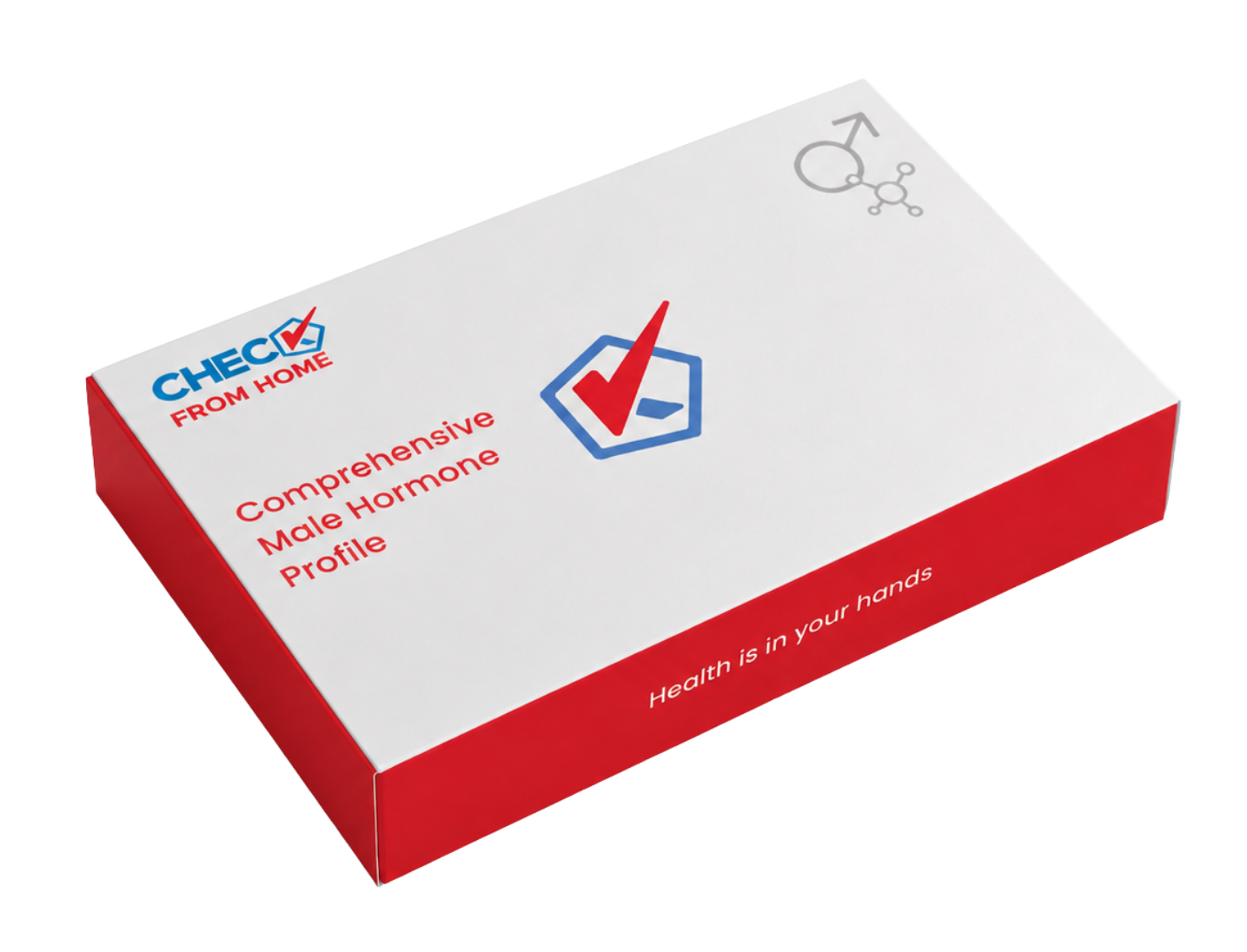 Check From Home Free Testosterone and FAI home blood test kit