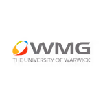 WMG logo with colorful circular design and text 'WMG The University of Warwick'.