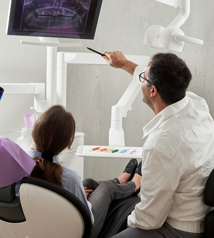 Présentation lors d'un événement CISCO orthodontie