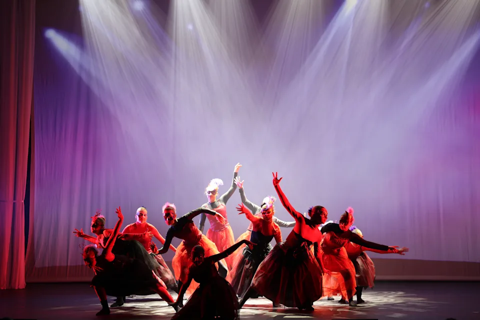 image of group class in action (for a gym)