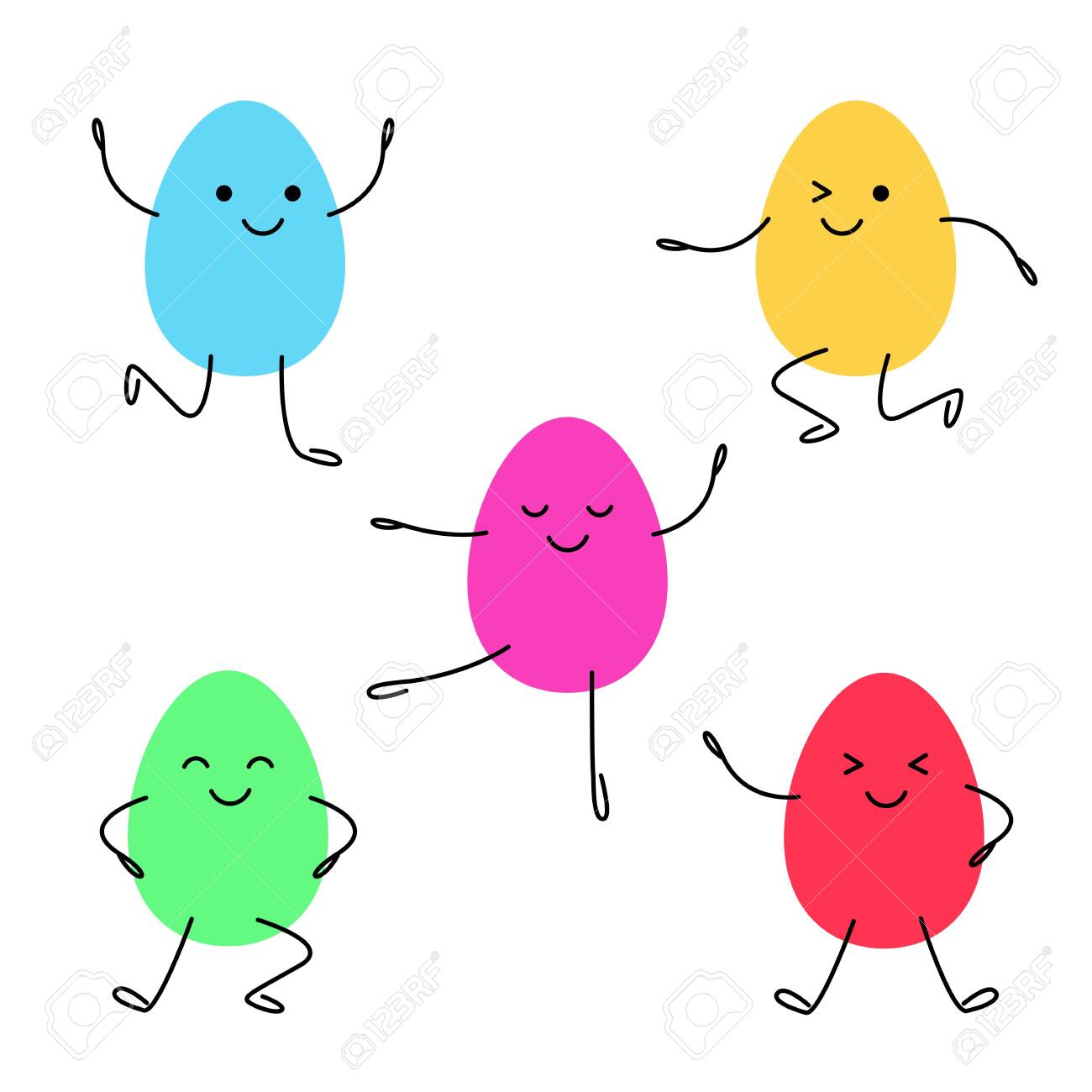 image of volunteer teaching children