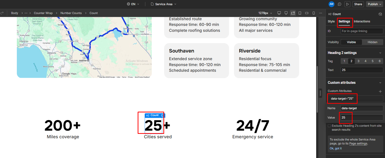 Custom Counter Image
