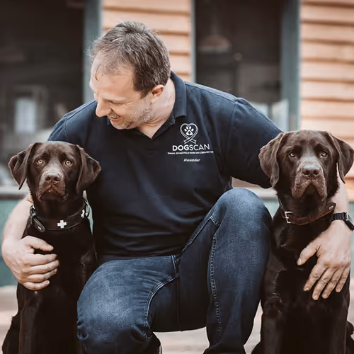 Photo from the CEO of Dogscan Alexander Massen