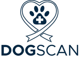 A logo from Dog Scan, a Ninox client