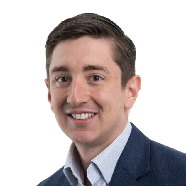 Professional headshot of a man on a transparent background