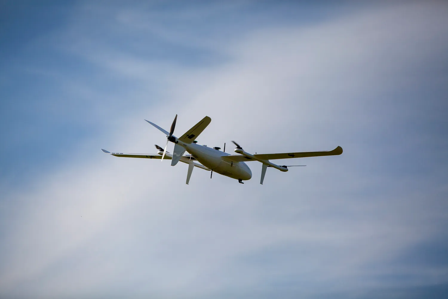 StirlingX SPARROW HAWK drone in flight