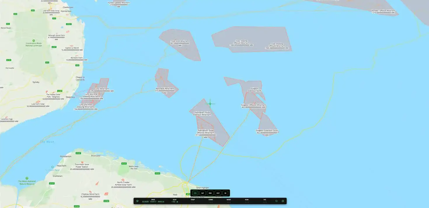 MAYNE dashboard showing a critical infrastructure site under continuous monitoring