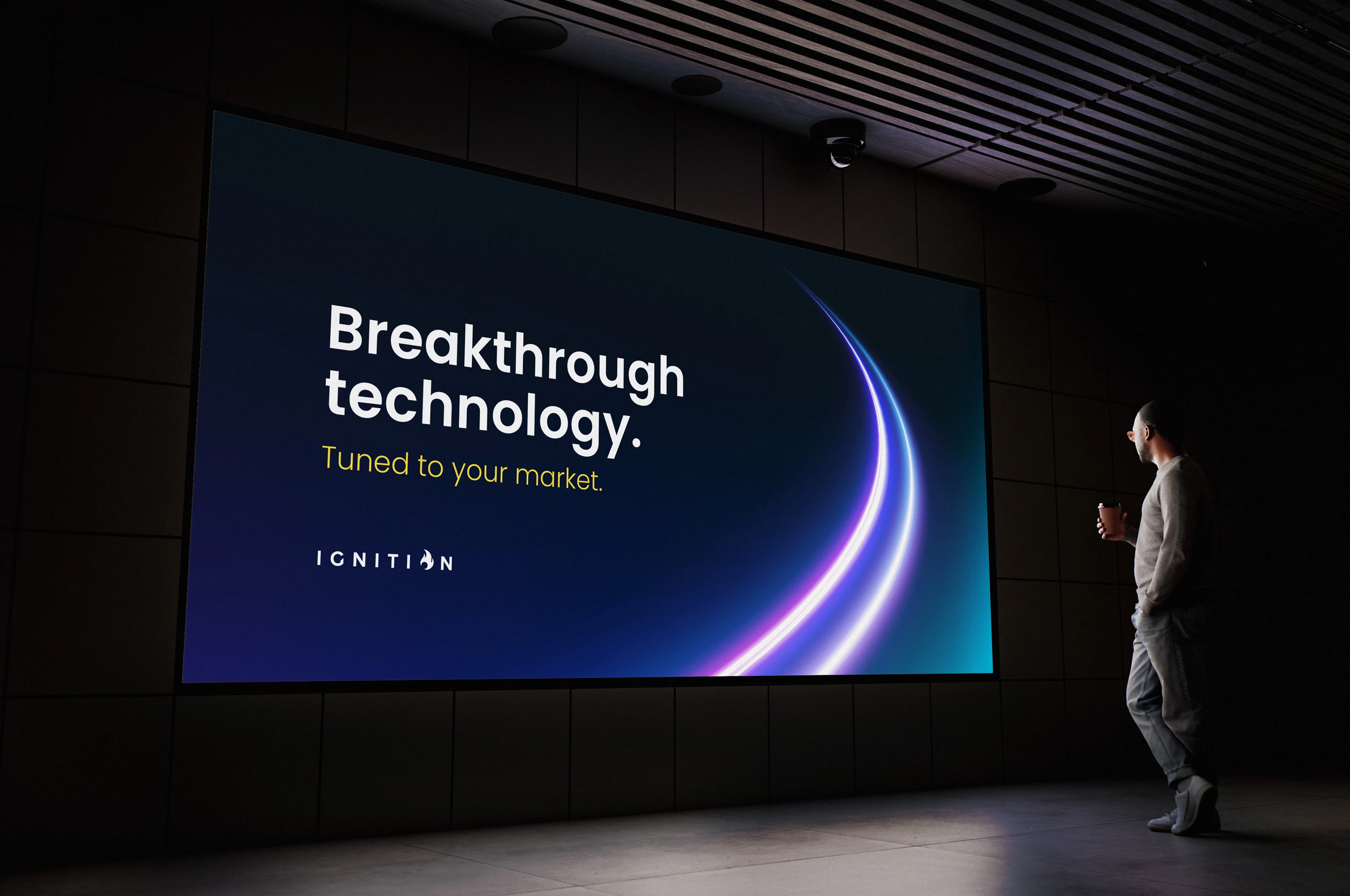 Brand mockup for ignition technology. Designed by osmil.io