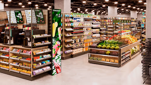 500,000+ POSM units delivered to retailers in 50+ countries