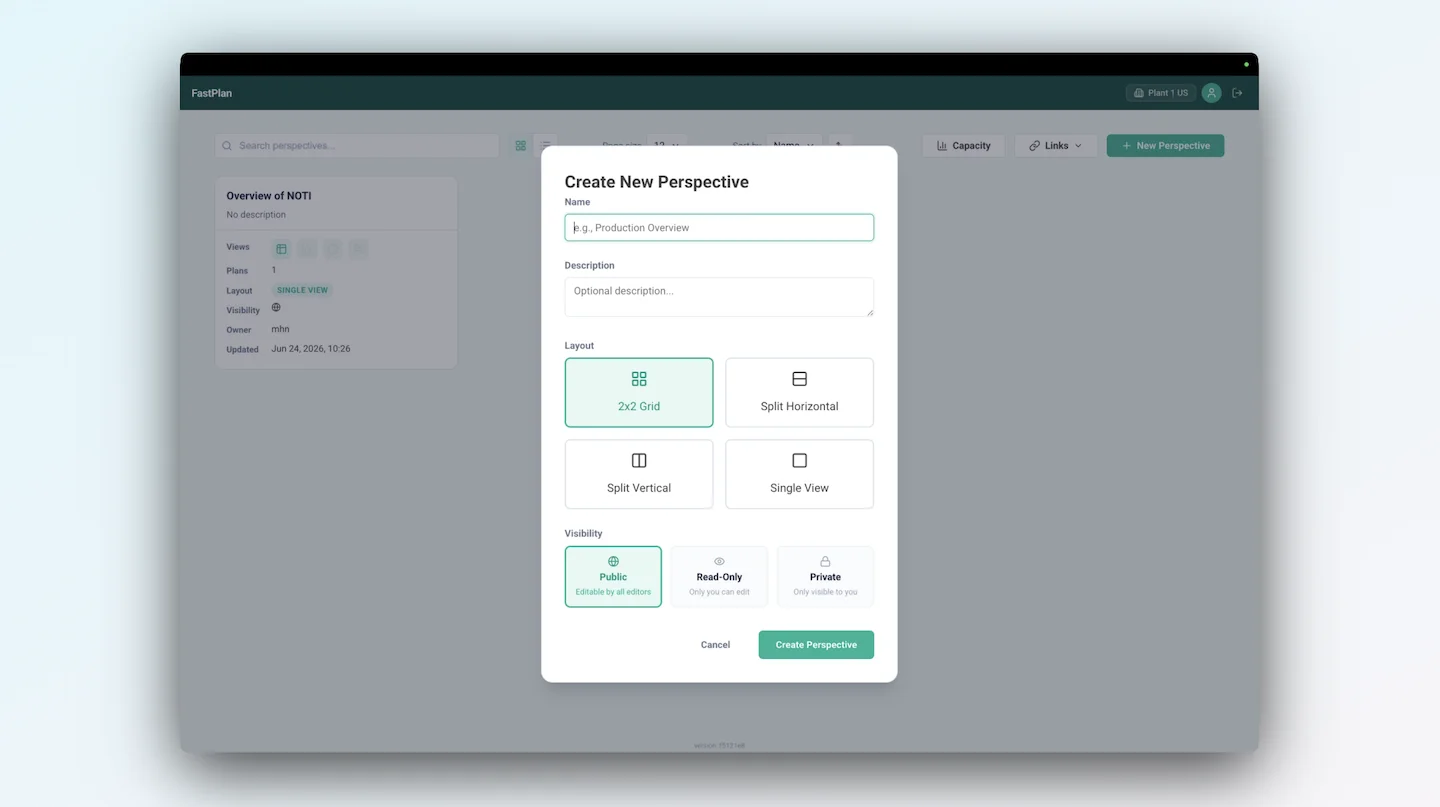 Arkyn FastPlan creating a new planning perspective