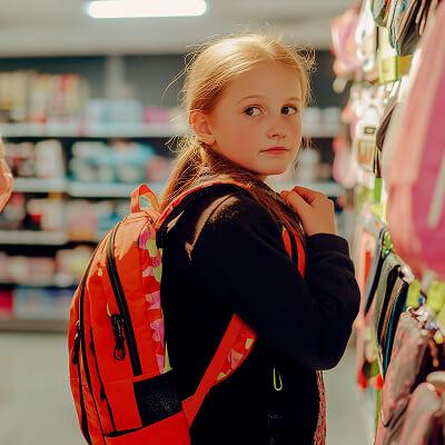 Photo from the “Back to School Drive” fundraising campaign