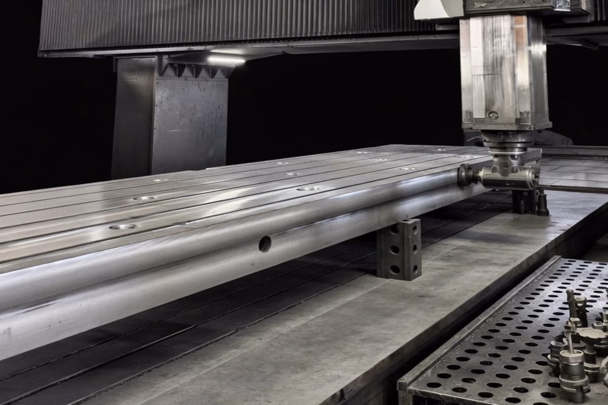 Large format precision machining