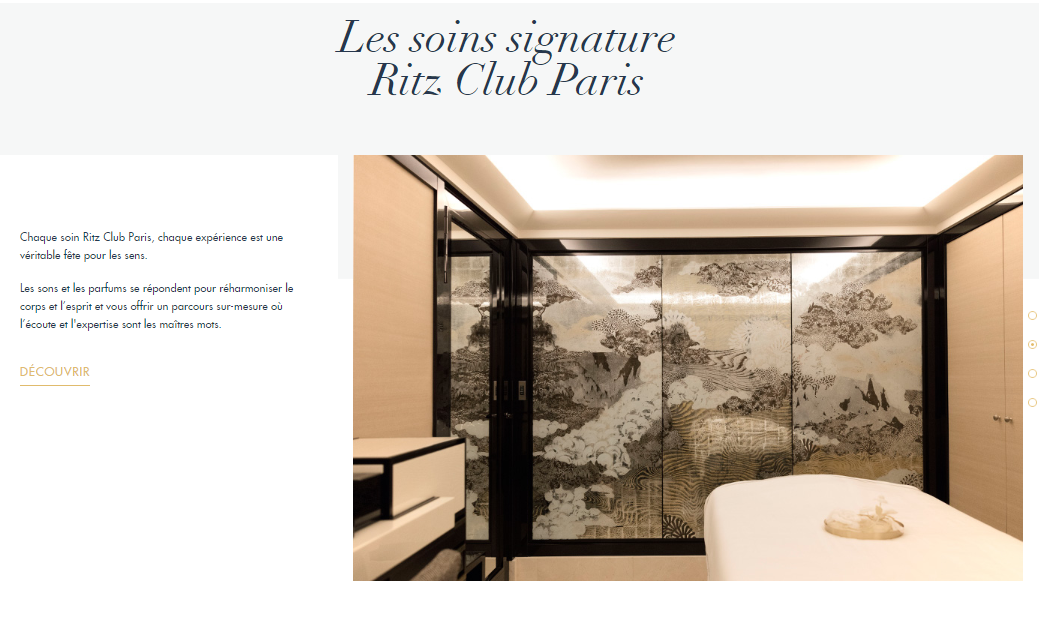 Le Ritz exemple à suivre