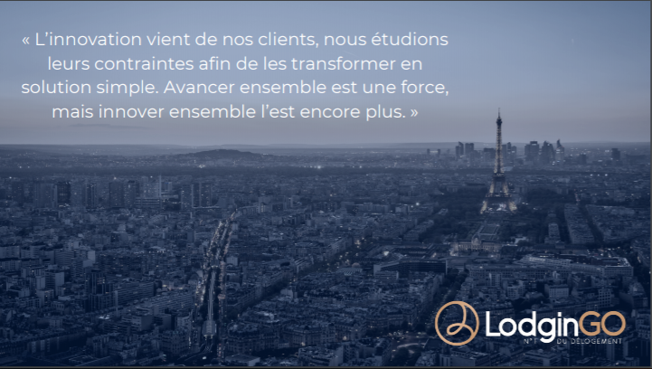 LodginGO, déloger aujourd'hui, recevoir demain !