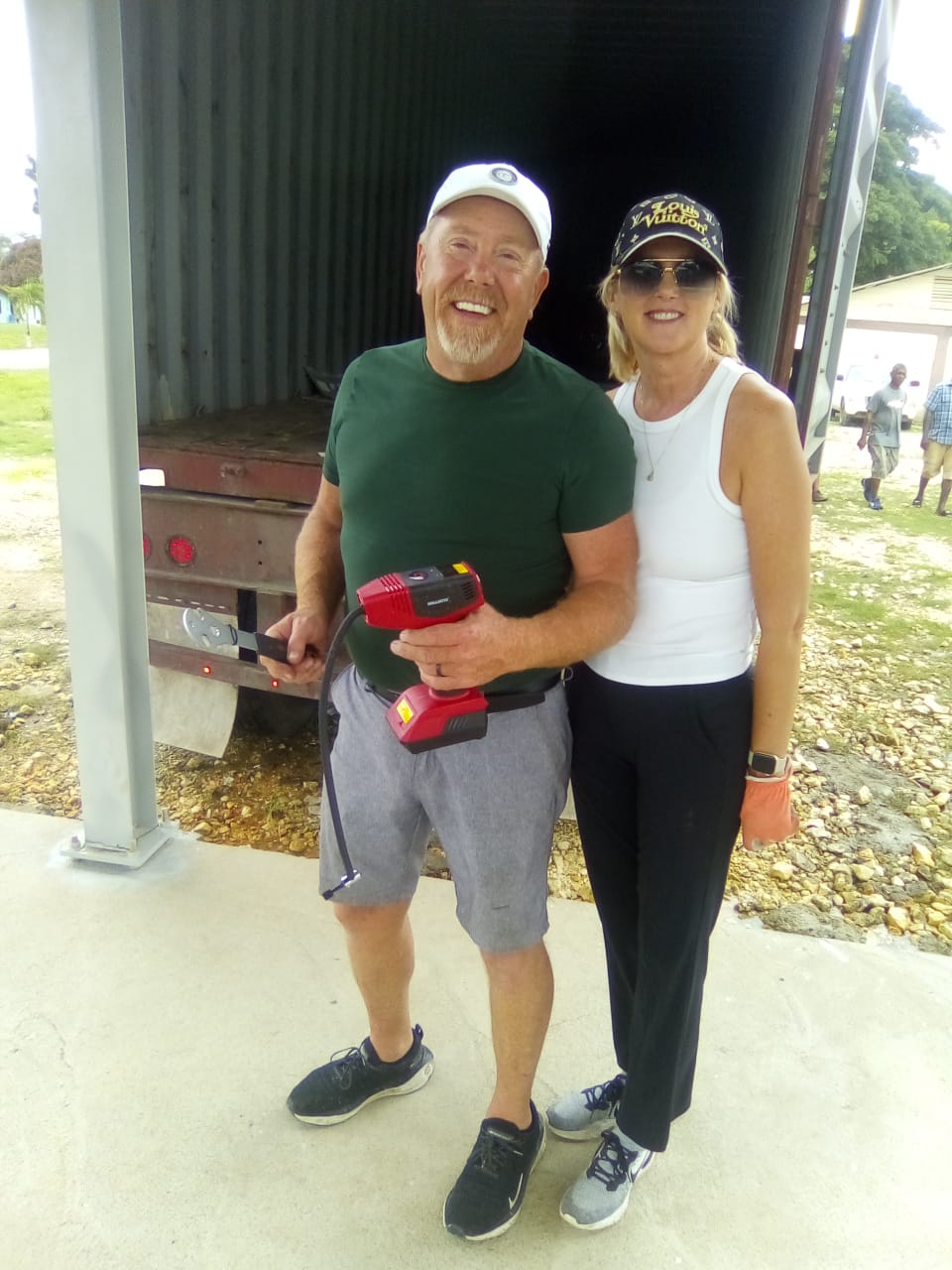 image of volunteers working at an event