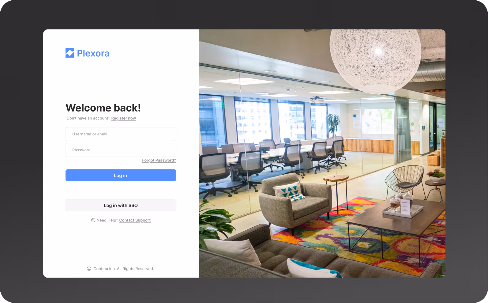 Build branded registration and login pages for each Extend instance.
