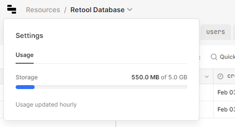 You can store up to 5GB of data for free