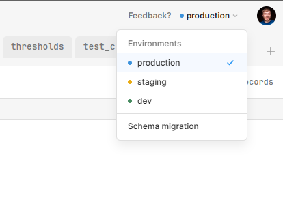 All the needed environments are preconfigured