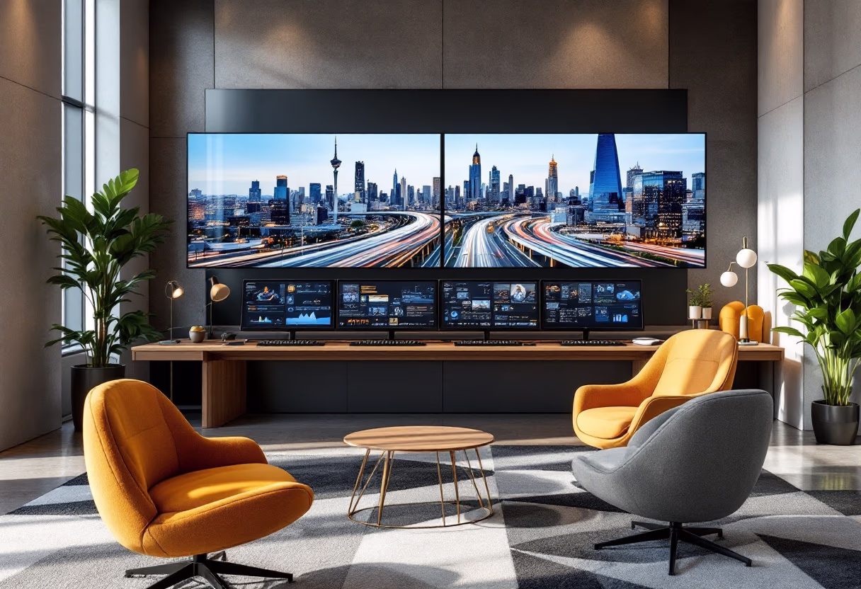 image of a traffic control center