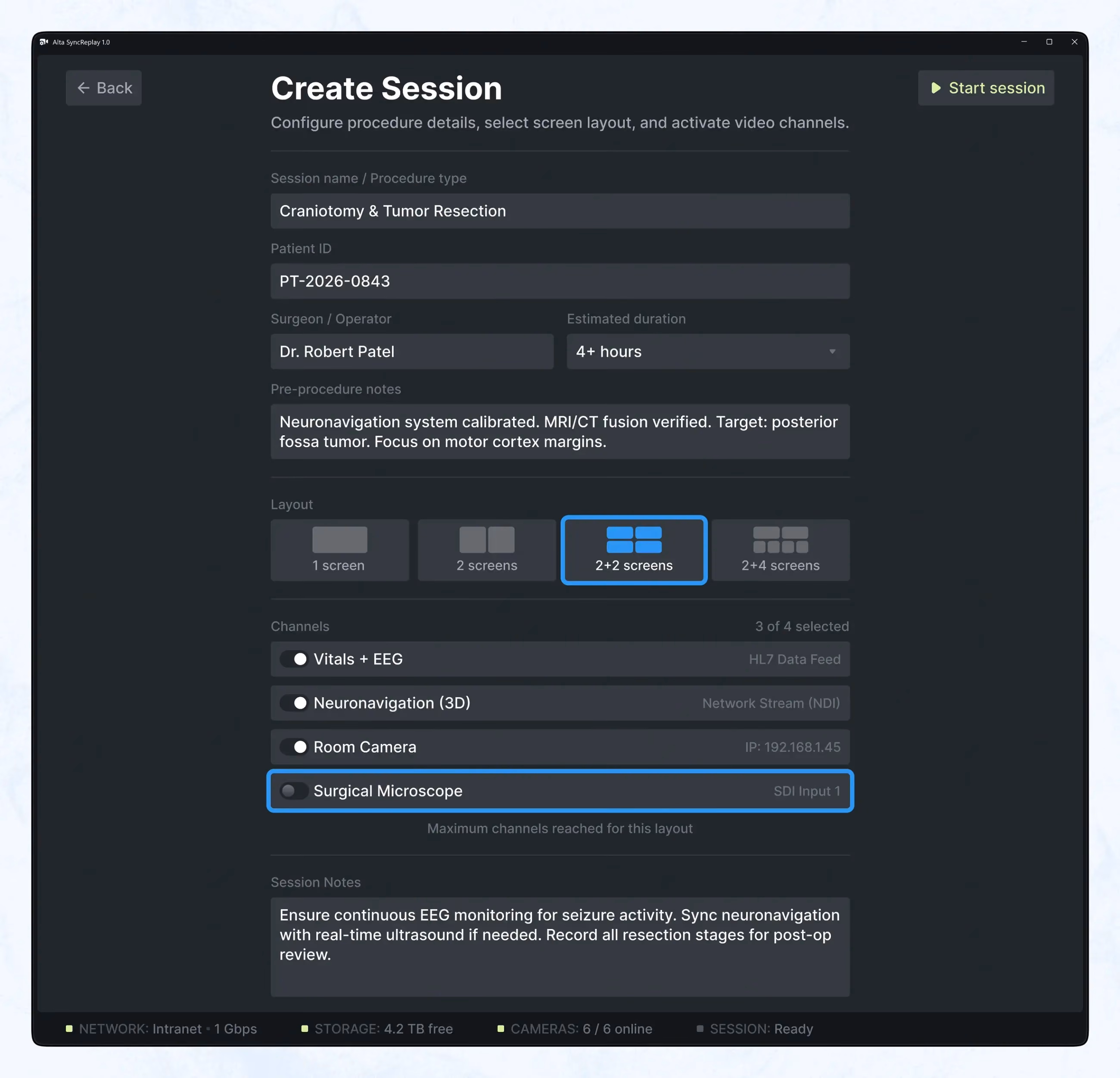 Create session age
