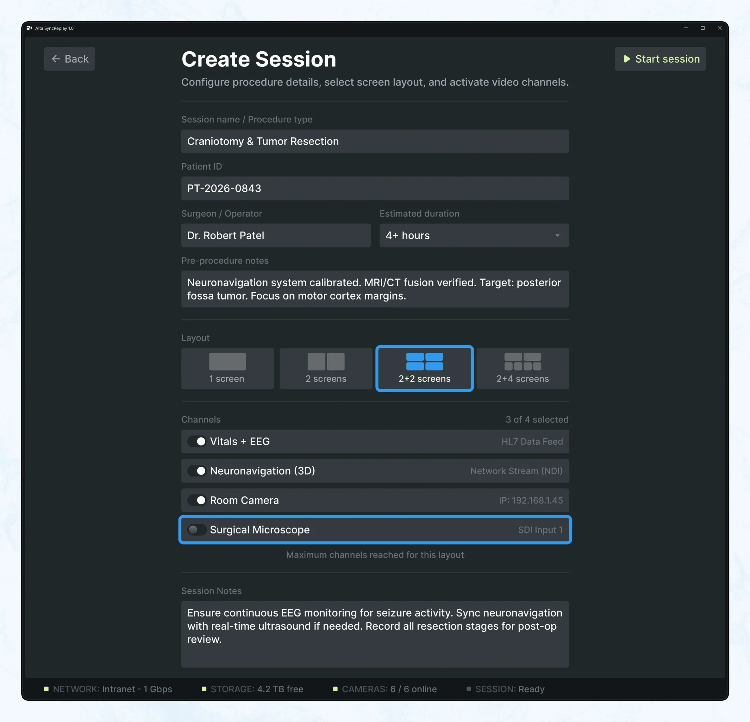 Create session age