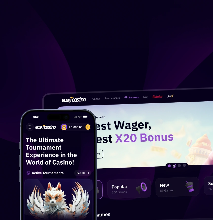 EasyCasino case study for iGaming platform