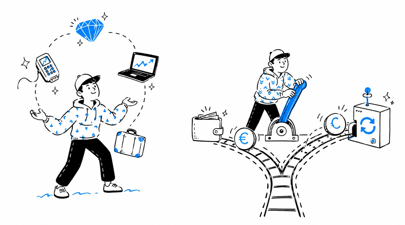 ow currency routing works: matching balance spends directly, otherwise it converts
