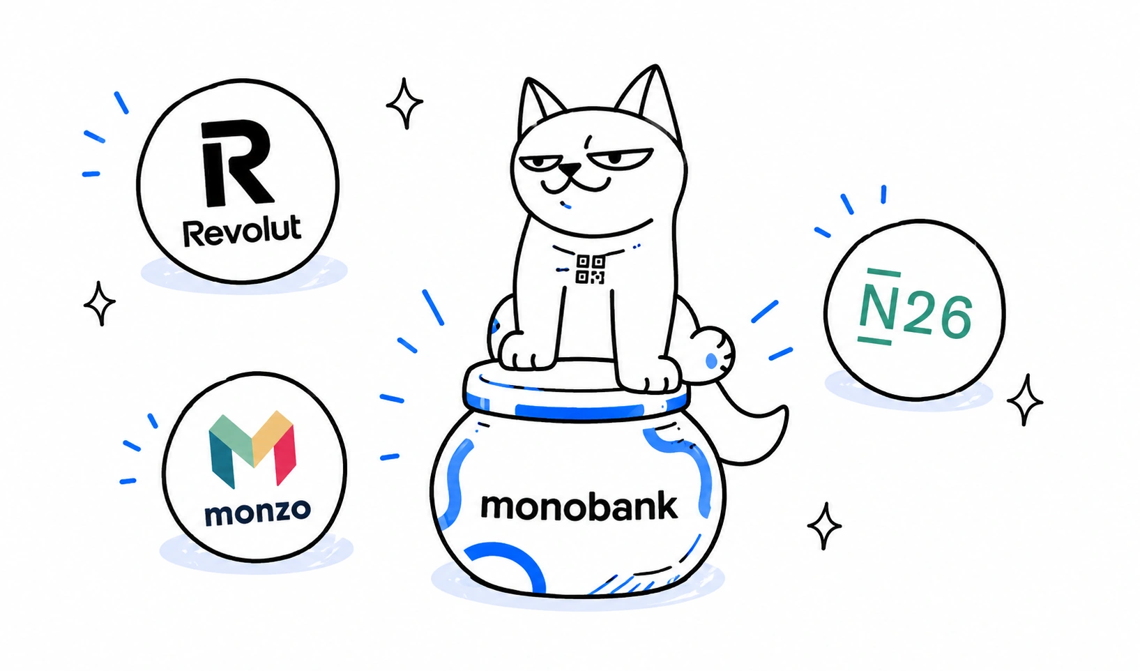 Neobank UX Patterns: How Monobank, Revolut, Monzo & N26 Design Daily Banking