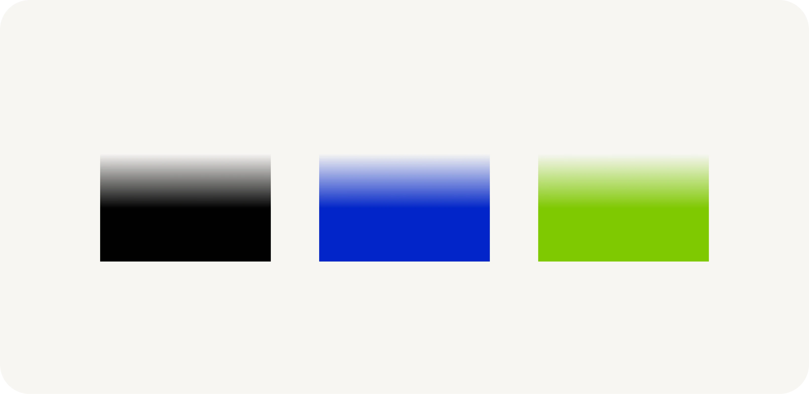 Black, blue, and green gradient overlays used to keep game titles readable on any background