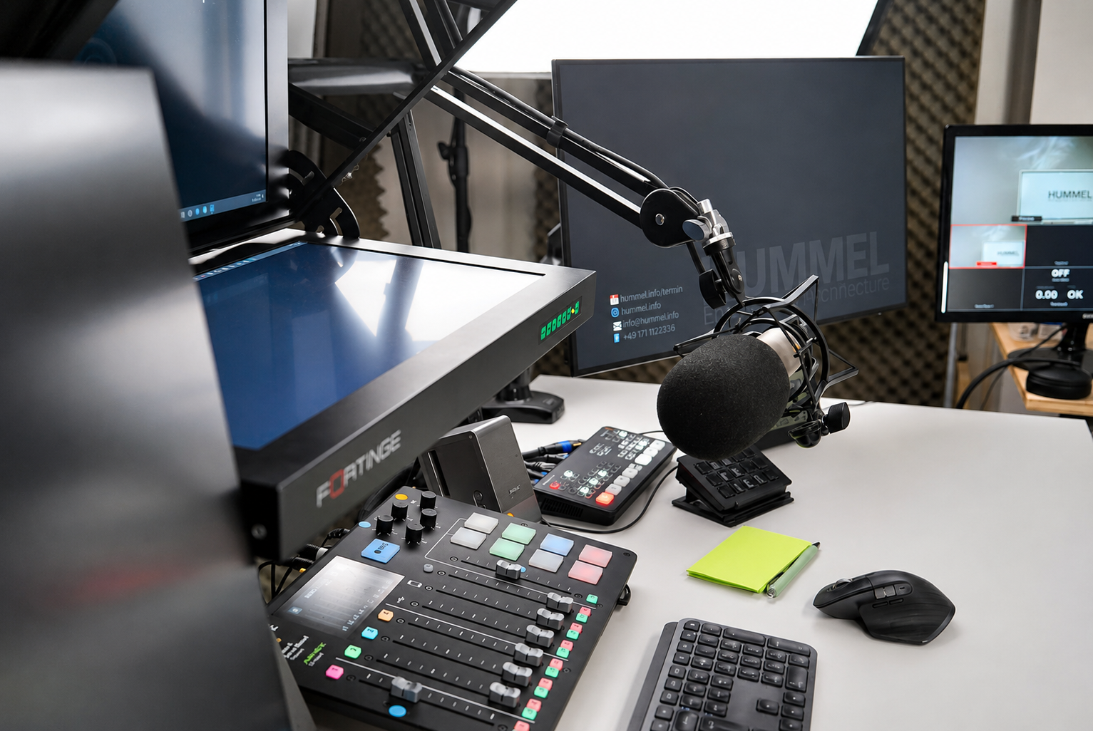 Live-Online-Training und KI-Workshop aus dem HUMMEL Studio