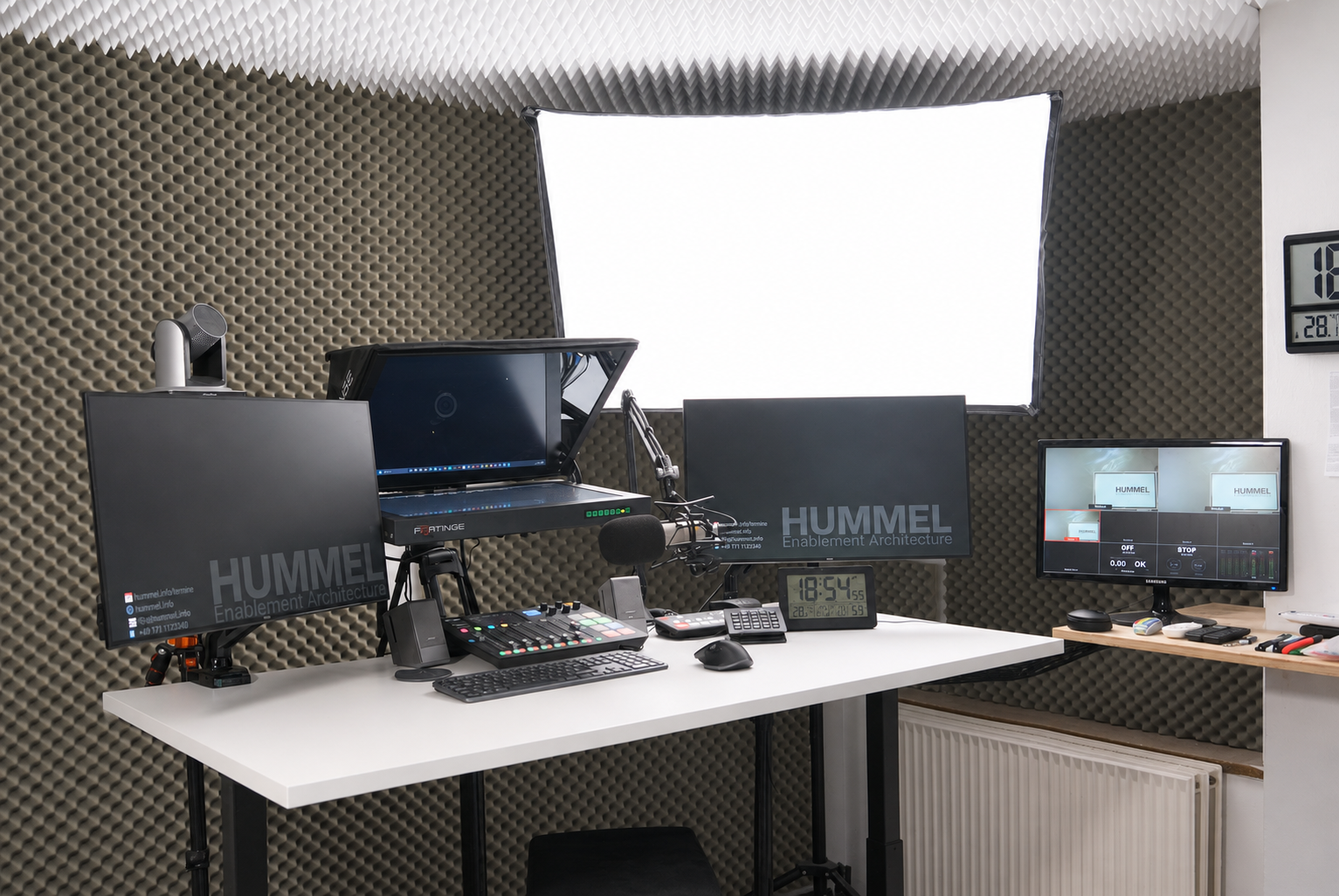 Live-Online-Training und KI-Workshop aus dem HUMMEL Studio