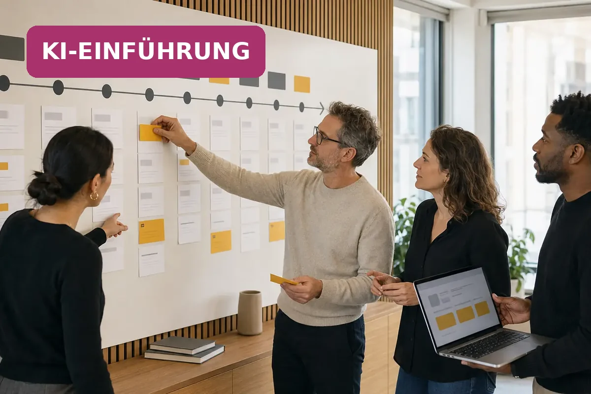 KI im Unternehmen einführen: Sieben Schritte zur wirksamen Anwendung