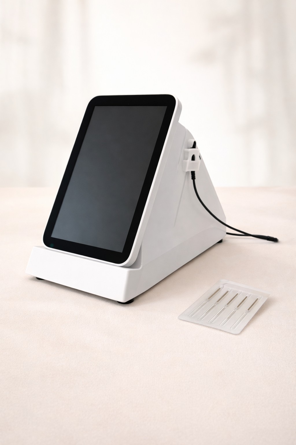 Appareil d'électrolyse professionnel pour épilation définitive en institut esthétique