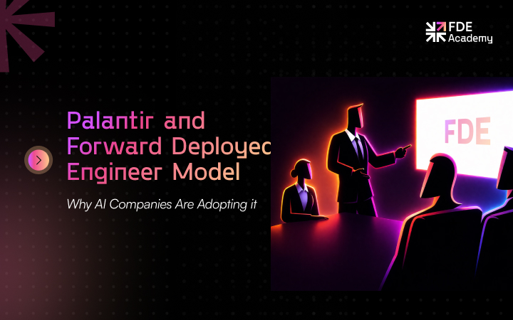 How Palantir Invented the Forward Deployed Engineer Model and Why AI Startups Are Adopting It