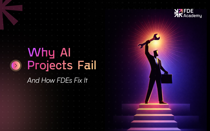 Why AI Projects Fail and How Forward Deployed Engineers Fix It