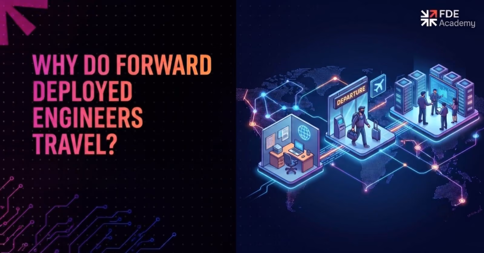 Why Do Forward Deployed Engineers Travel?